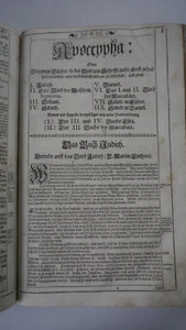 16/17.Jahrhundert Bibel / Biblia im Großformat - 1375 Seiten - RAR - Picture 1 of 12