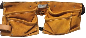 Custom Leather Crafts CLC Heavy Duty Suede Leather Tool Belt Holder ~ 370x2 - Picture 1 of 3