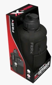 FitRx Voyager Water Bottle, 68oz Water Jug with Neoprene Sleeve - NEW - Picture 1 of 1