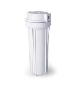 Vaso 10" Blanco Rosca 1/4" para equipos purificadores de Osmosis Inversa. - Imagen 1 de 10