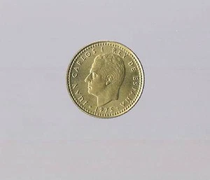 ESPAÑA MUY BUENA CIRCULACIÓN JUAN CARLOS MONEDA DE 1 PESETA 1975 - Imagen 1 de 1