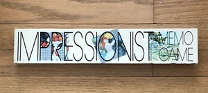 Impressionist Memo Art Memory Game By Piatnik 1992 Austria Complete 72 Cards - Picture 1 of 13