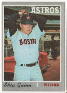 1970 Topps Skip Guinn #316 Houston Astros
