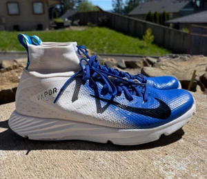 Botines de fútbol Nike Vapor para hombre talla 11 intocables velocidad césped 2 azul real - Imagen 1 de 10
