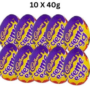 Cadbury Chocolate Creme Egg 10 x 40g/Expiry July 25/Eggs/Clearance - Picture 1 of 2