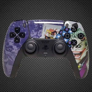 Comic Book Joker Themed PS5 Custom Dualsense Controller - Picture 1 of 4