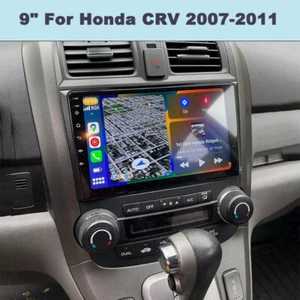 For 2007-2011 Honda CRV Android 13.0 Carplay Car Stereo Radio GPS Navi WIFI BT - Picture 1 of 18
