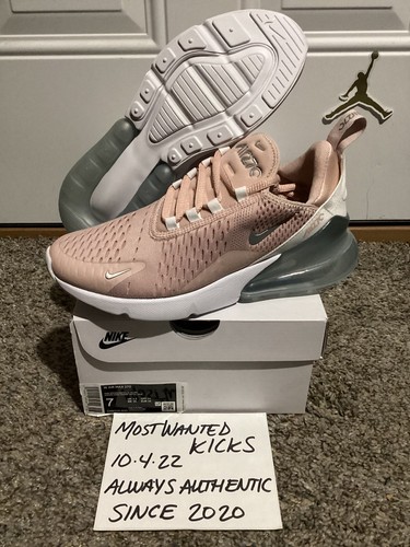DS 2021 Nike Air Max 270 Pink Oxford Metallic Silver Women’s Sz 7!!