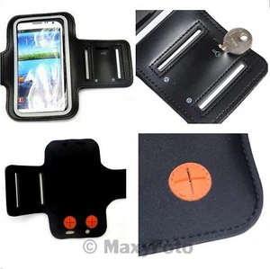 ARMBAND RUN CASE CUSTODIA DA BRACCIO TAGLIA XL NERA PER SMARTPHONE 78FE33A - Foto 1 di 7