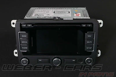 VW Tiguan Beetle Golf VI 6 7 Passat CC Navi Code Navigation Unit RNS 315 NAR USA - Image 1 of 4