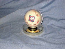 #2127 - TEXAS RANGERS MAJOR LEAGUE BASEBALL COMMEMORATIVE BALL IN CASE - 1994