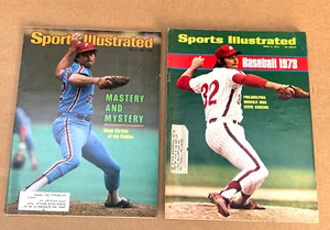 1973-80 Sports Illustrated PHILADELPHIA Phillies STEVE CARLTON-FREE SHIP - Picture 1 of 3