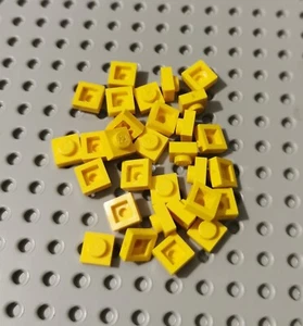 Lego placa placa de construcción plana 1x1 amarillo 30 piezas amarillo placa básica 3024 R3 - Imagen 1 de 1