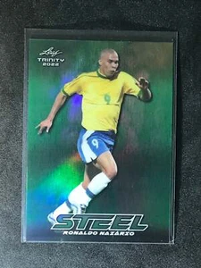2023 Leaf Trinity Steel Green #33 Ronaldo Nazario 2/4 - Picture 1 of 2