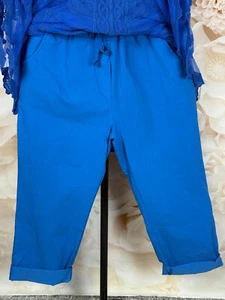 LaBass Crashhose Jogpant super lässig Royalblau - EG 46 48 50 52 54 - Bild 1 von 10