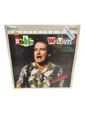An Evening With Robin Williams Live & Uncensored Laserdisc 1982 VGC - Image 1 of 4