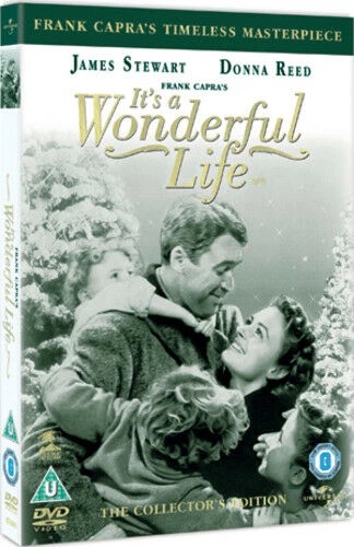 It's a Wonderful Life DVD James Stewart 2007 Free UK P&P Value Guaranteed - Image 1 of 4
