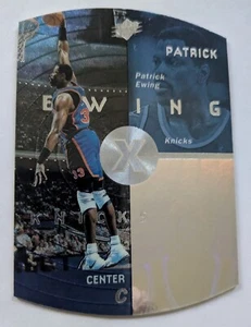 PATRICK EWING, 1997-98 UPPER DECK SPx DIE CUT HOLO #28 - Picture 1 of 5