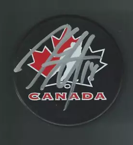 Marc Staal Signed Team Canada Hockey Puck New York Rangers - Picture 1 of 1