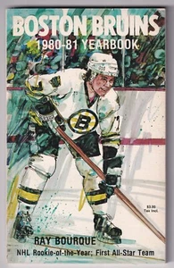 1980-1981 NHL Boston Bruins Media Guide Yearbook Bourque Middleton Park (NM) - Picture 1 of 2