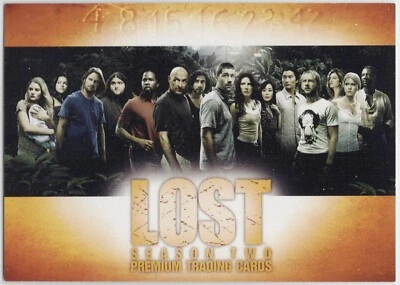 Lost Season Two S2 Trading Card Promo L2-SD2006 15 Survivors SDCC Inkworks 2006 - Image 1 of 2