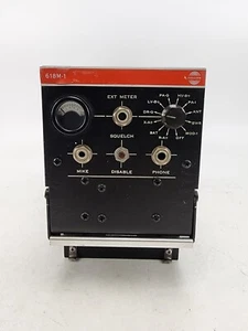 Vintage Collins Radio 618M-1 VHF Transceiver Aircraft 522-2466-004 AS IS - Picture 1 of 17
