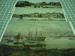 Portsmouth Historical Postcard Size Colour Photo Prints Excellent Condition - Picture 1 of 11