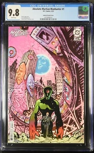 Absolute Martian Manhunter #1 Calificación CGC 9.8 Variante Johnson 1:50 (4574084024) - Imagen 1 de 2