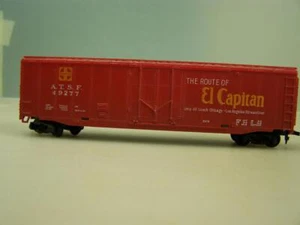 Tyco HO gauge 50' box car El Capitan ATSF                                   1G43 - Picture 1 of 4