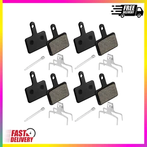 New Bike Brake Pads, Resin Semi-Metal Bicycle Disc Brake Pads Replacement4 Pairs - Picture 1 of 6