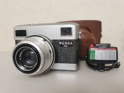 Carl Zeiss WERRA MAT 35mm Film camera+ Carl Zeiss aus JENA DDR Tessar 50mm f/2.8 - Image 1 of 4