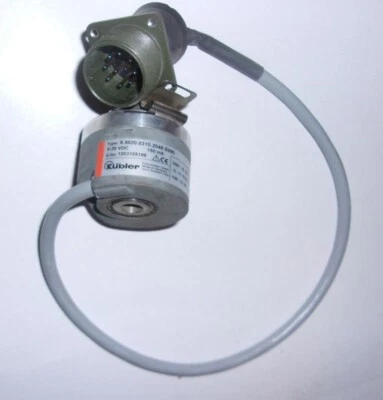 Kubler Turck T8.5020.0310.2048 Encoder & Ten Pin Connector Cord - Image 1 of 4