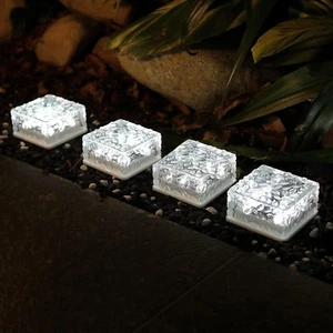 4Pcak Solar Brick Lights, Outdoor Solar Lights,-Pavers Lights,Solar Pathway Ligh - Picture 1 of 12