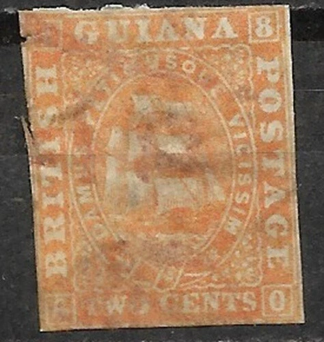 BRITISH GUIANA   1853  USED   FINE - Image 1 of 1