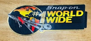 Vintage SNAP ON TOOLS  “#1 World Wide” Foil Decal NEW OLD STOCK - Picture 1 of 1