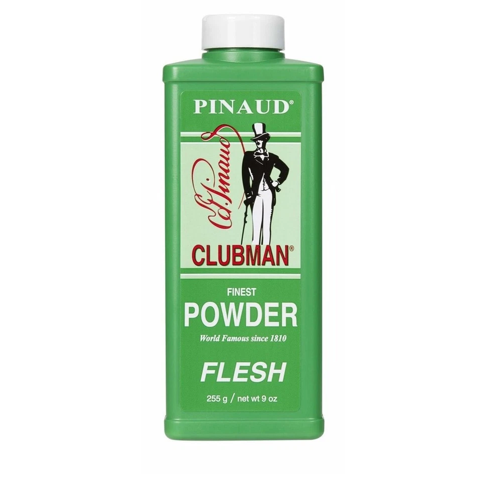 CLUBMAN Pinaud Finest Talc Flesh Powder 9 oz. - Image 1 of 1