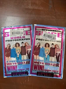 (2) Sealed 1997 SPICE GIRLS Official Snapshots Sealed Packages fast shipping - Picture 1 of 4