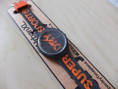 Reloj SuperDry Cool Analógico Cuarzo Naranja/Negro Aprox. 42Mm Nuevo Foto 1 de 4