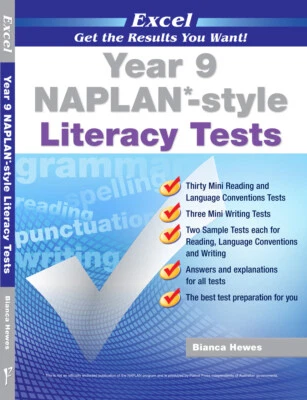 Excel Year 9 NAPLAN - Style Literacy Tests - 2021 New Edition - Image 1 of 4