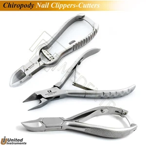 Thick Toenail Heavy Duty Nippers Clipper Cutter Podiatry Surgical Instruments - Picture 1 of 4