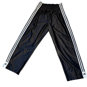 Pantalones Tear Away Adidas Silky Dazzle para hombre negros talla mediana (2005) de colección raros - Imagen 1 de 18