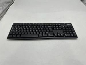 LOGITECH K270 KEYBOARD SPANISH LAYOUT - BLACK - Picture 1 of 5