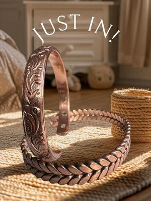 Kupfer Magnet Armband Damen Armreif ;magnetische Kupferarmband  - Bild 1 von 4