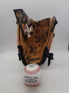 Wilson A350 Right-hand 12" Baseball Catching Glove & Ball 2005 BNWT - Picture 1 of 4