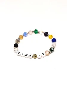 Pickleball Dink It Perlen Stretch Armband - Bild 1 von 1