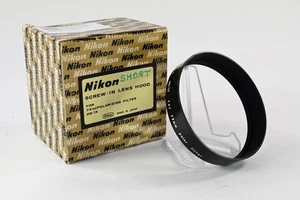 Nikon HN-13 Lens Hood Shade Short  (Screw-In) for 72mm Circular Polarizing #G242 - Picture 1 of 6