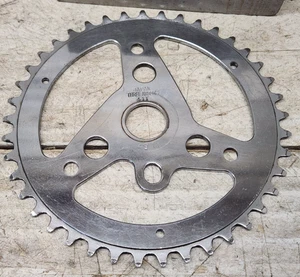 1980er Three Arrow Stamped 41T Ritzel Kettenblatt Oldschool BMX Cruiser RAR - Bild 1 von 11