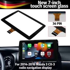 7" Touch Screen Glass Digitizer Für 2014-2016 Mazda 3 navigational Radio Display - Bild 1 von 15