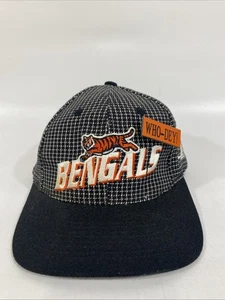 Vintage logo athletic Bengals Wool Hat Cap w Hype pin 1980s - Picture 1 of 11