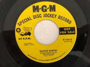 Rockabilly Instro 45 ARTHUR SMITH Guitar Bustin/Rockin The News MGM hear - Picture 1 of 2